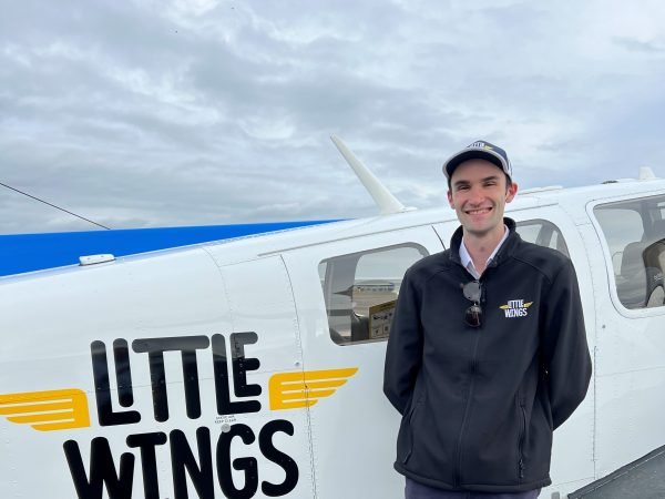 Luca Vignando, Volunteer Pilot, Little Wings